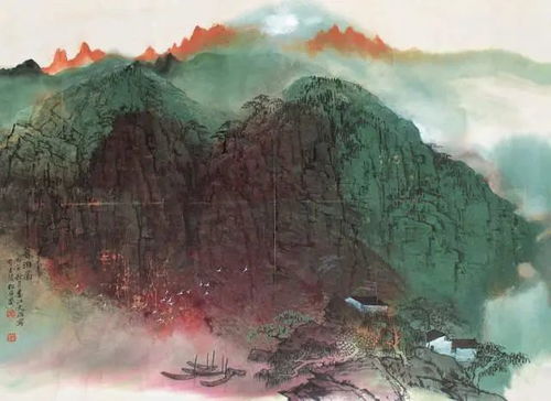 集水墨與彩墨之大成 現代山水畫大家宋文治精品導讀與技術成果轉化